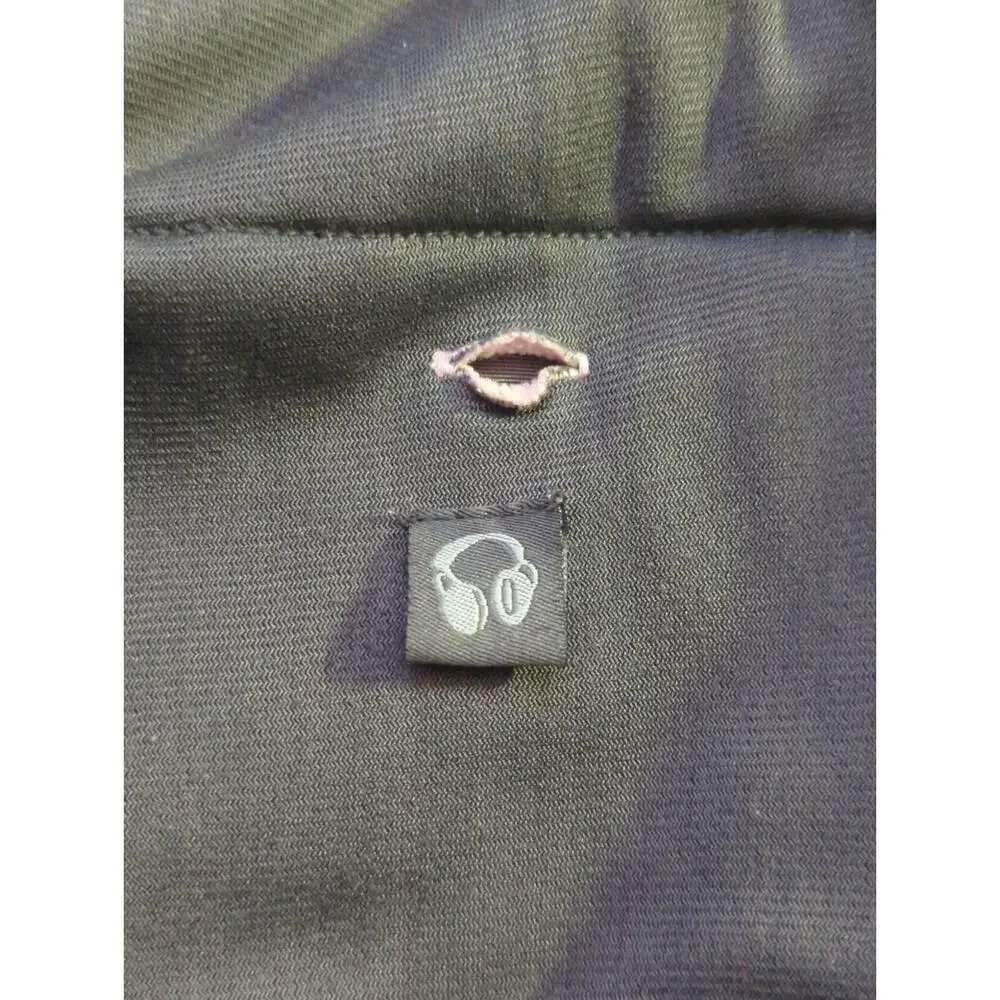 Free Country Jacket Woman's Medium Pink Gray Fleece Full Zip Gorpcore Outdoors‎